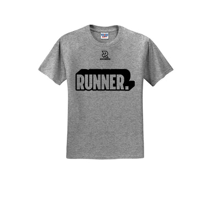 RUNNER DNA (Black) - Short Sleeve 50/50 Tee