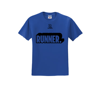 RUNNER DNA (Black) - Short Sleeve 50/50 Tee