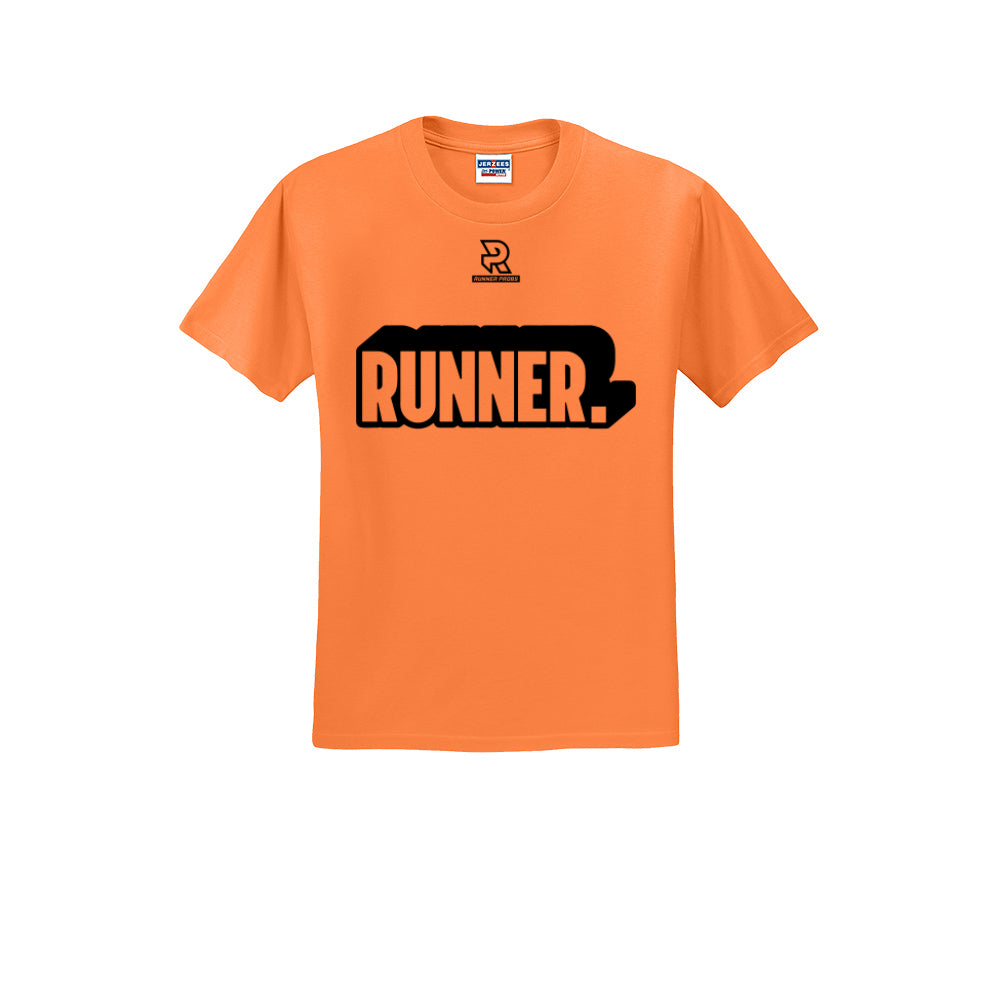 RUNNER DNA (Black) - Short Sleeve 50/50 Tee