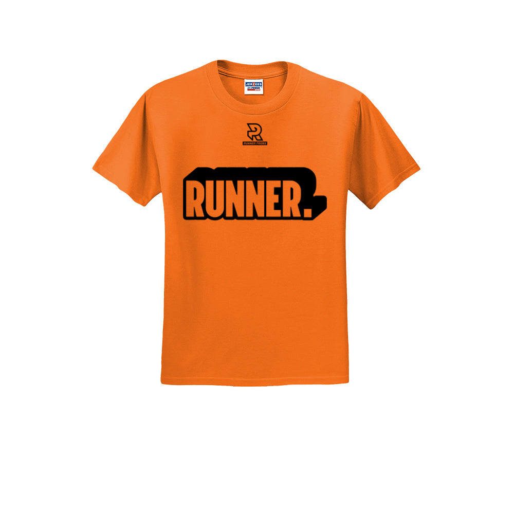 RUNNER DNA (Black) - Short Sleeve 50/50 Tee