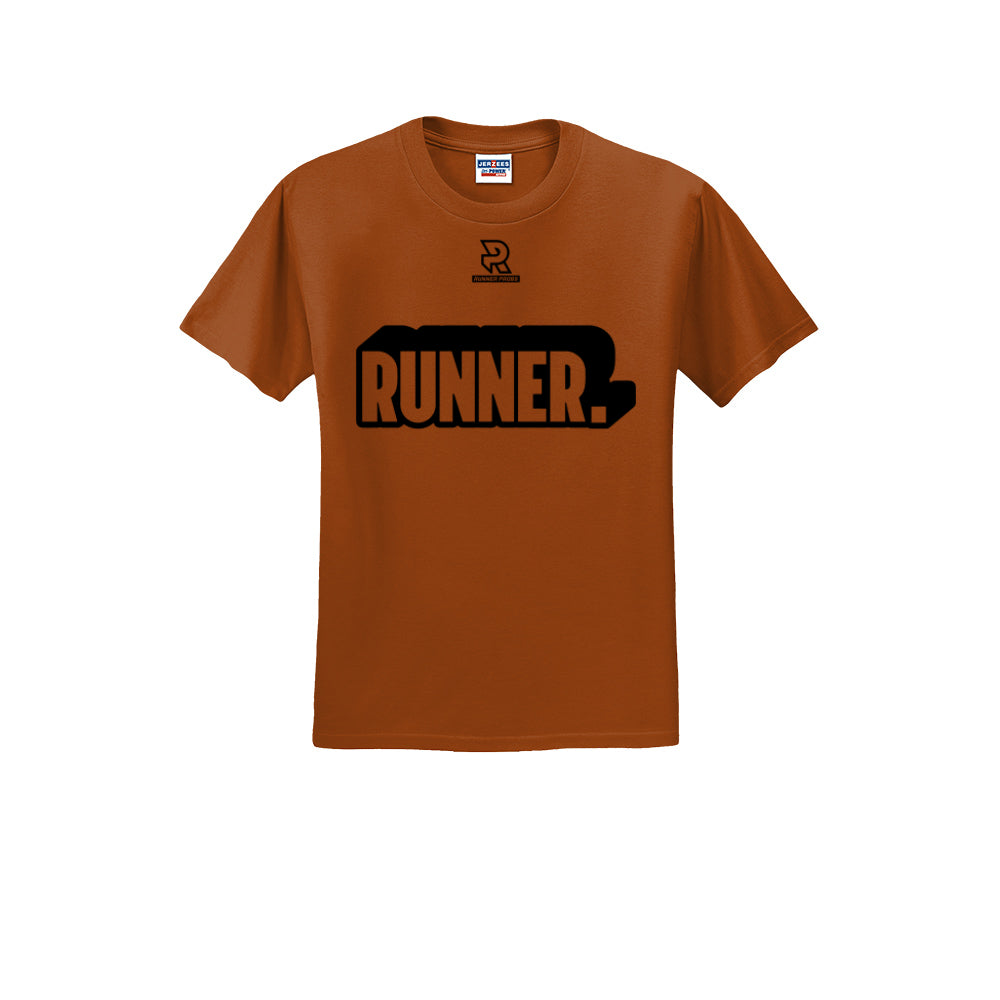 RUNNER DNA (Black) - Short Sleeve 50/50 Tee