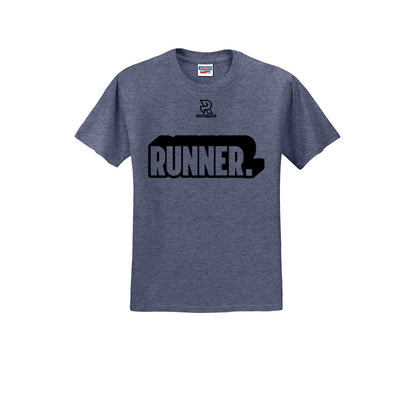 RUNNER DNA (Black) - Short Sleeve 50/50 Tee