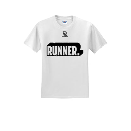 RUNNER DNA (Black) - Short Sleeve 50/50 Tee