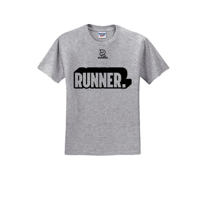 RUNNER DNA (Black) - Short Sleeve Cotton Tee