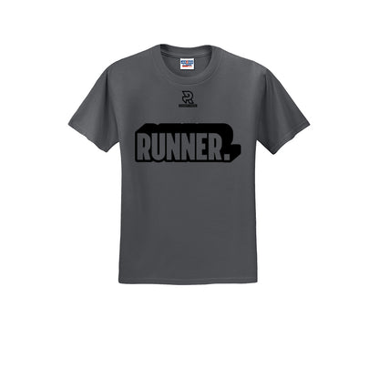 RUNNER DNA (Black) - Short Sleeve Cotton Tee