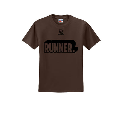 RUNNER DNA (Black) - Short Sleeve Cotton Tee