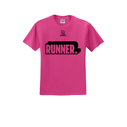 RUNNER DNA (Black) - Short Sleeve Cotton Tee