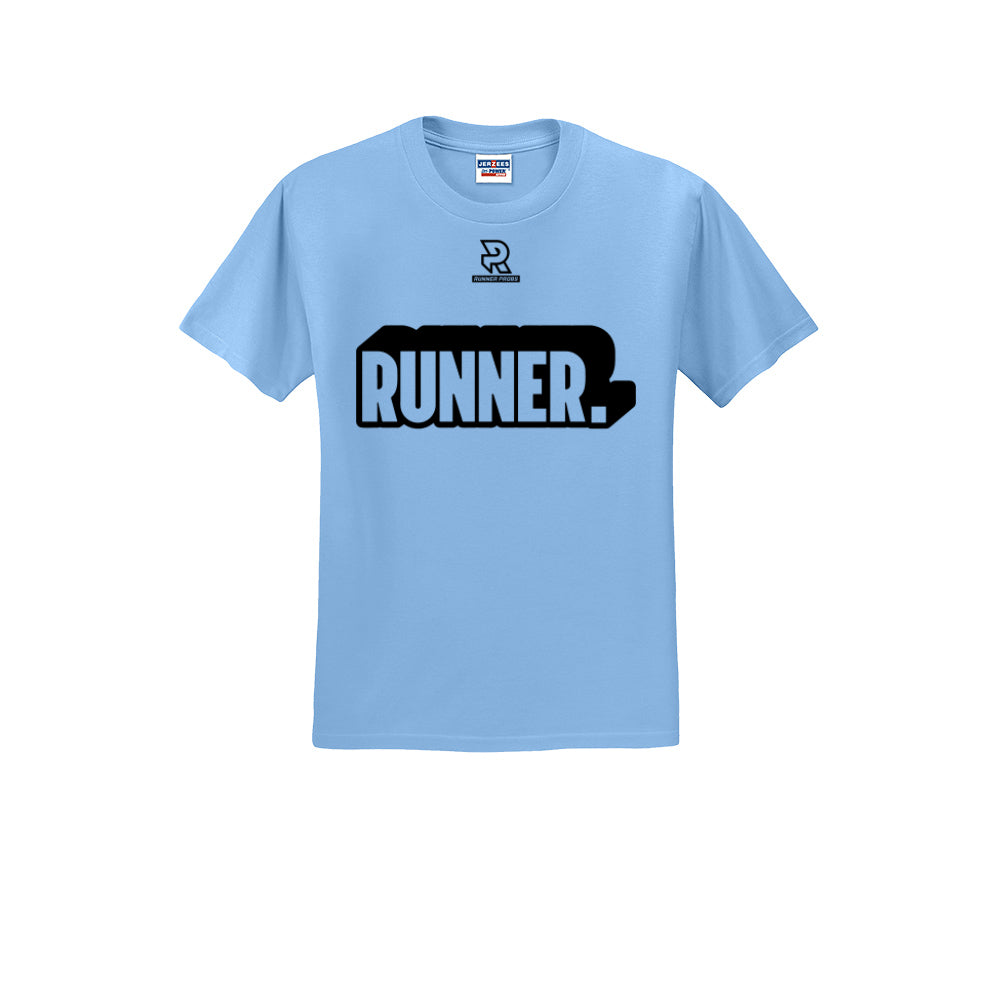 RUNNER DNA (Black) - Short Sleeve Cotton Tee