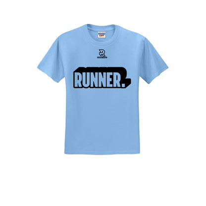 RUNNER DNA (Black) - Short Sleeve Cotton Tee