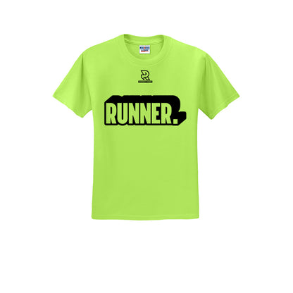 RUNNER DNA (Black) - Short Sleeve Cotton Tee
