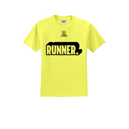 RUNNER DNA (Black) - Short Sleeve Cotton Tee