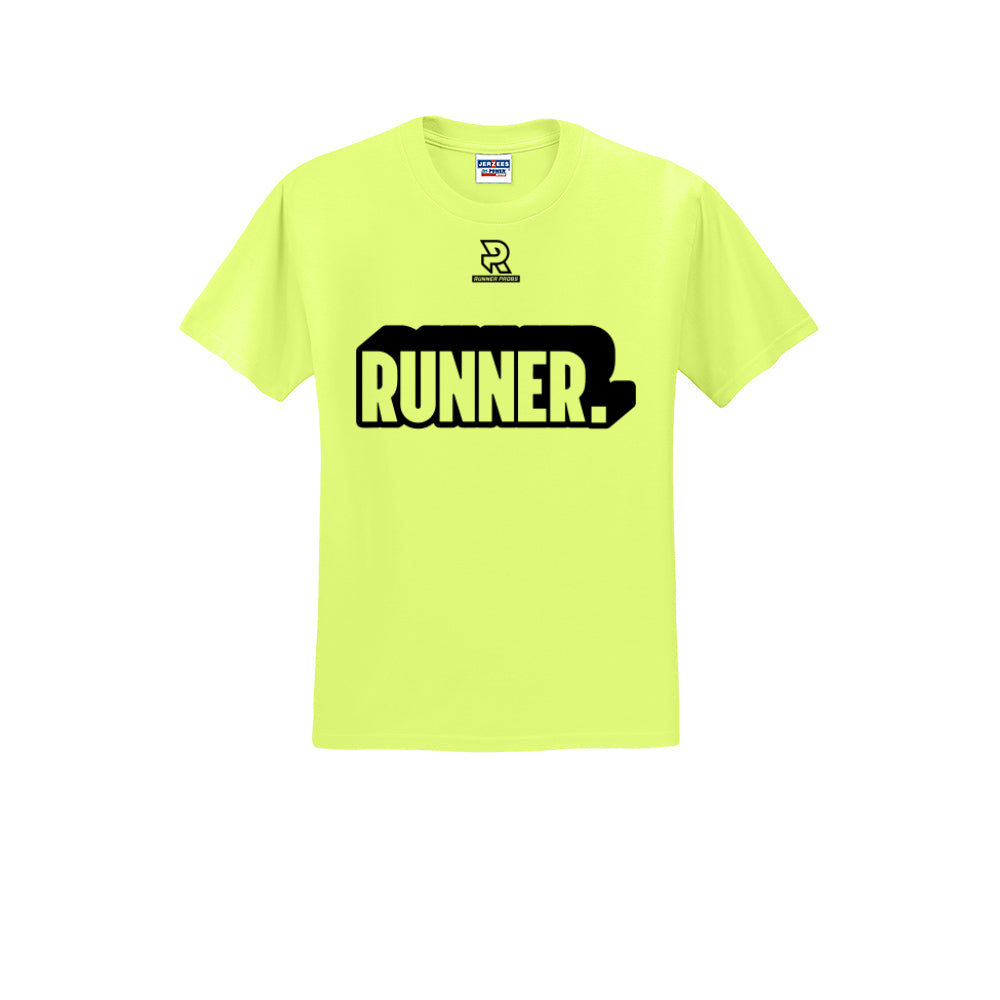 RUNNER DNA (Black) - Short Sleeve Cotton Tee