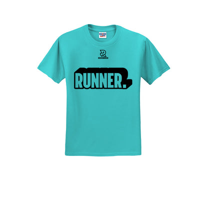 RUNNER DNA (Black) - Short Sleeve Cotton Tee