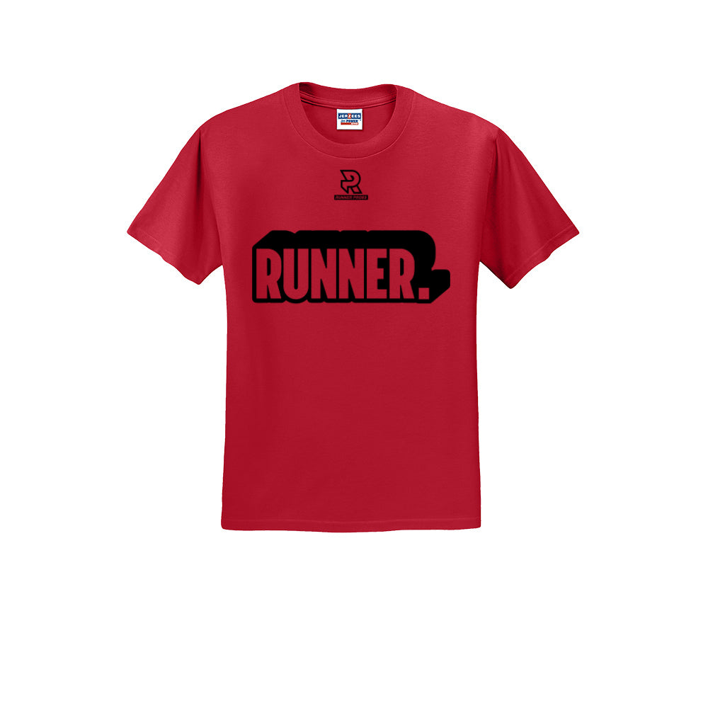 RUNNER DNA (Black) - Short Sleeve Cotton Tee