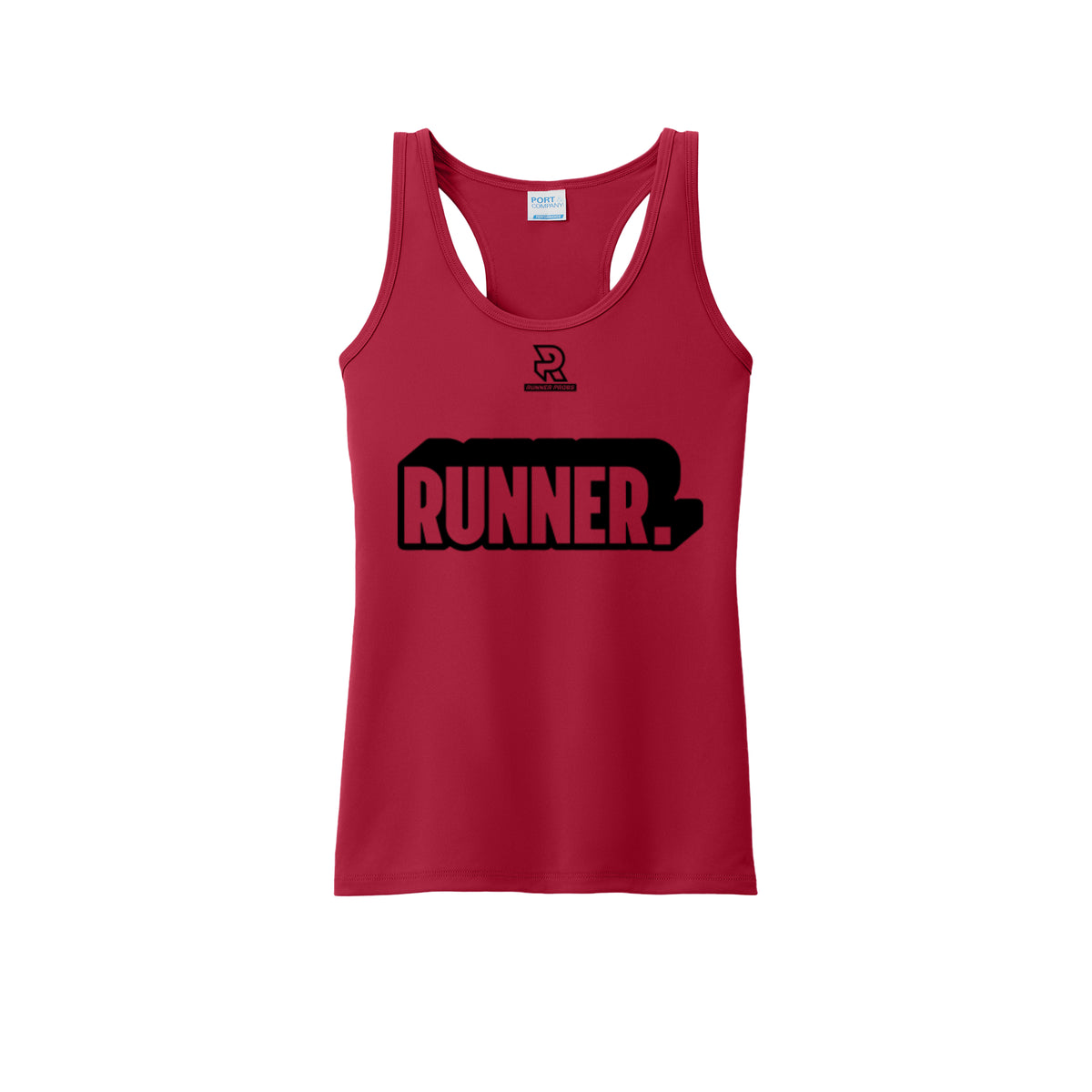 RUNNER DNA (Black) - Womens Performance Tank