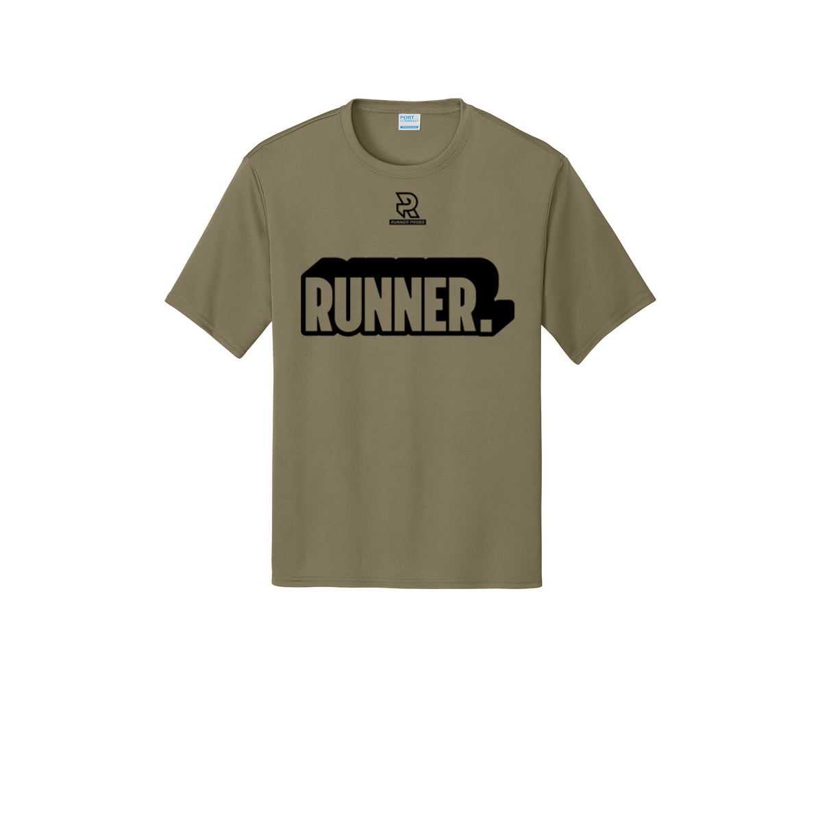 RUNNER DNA (Black) - Short Sleeve Performance Tee