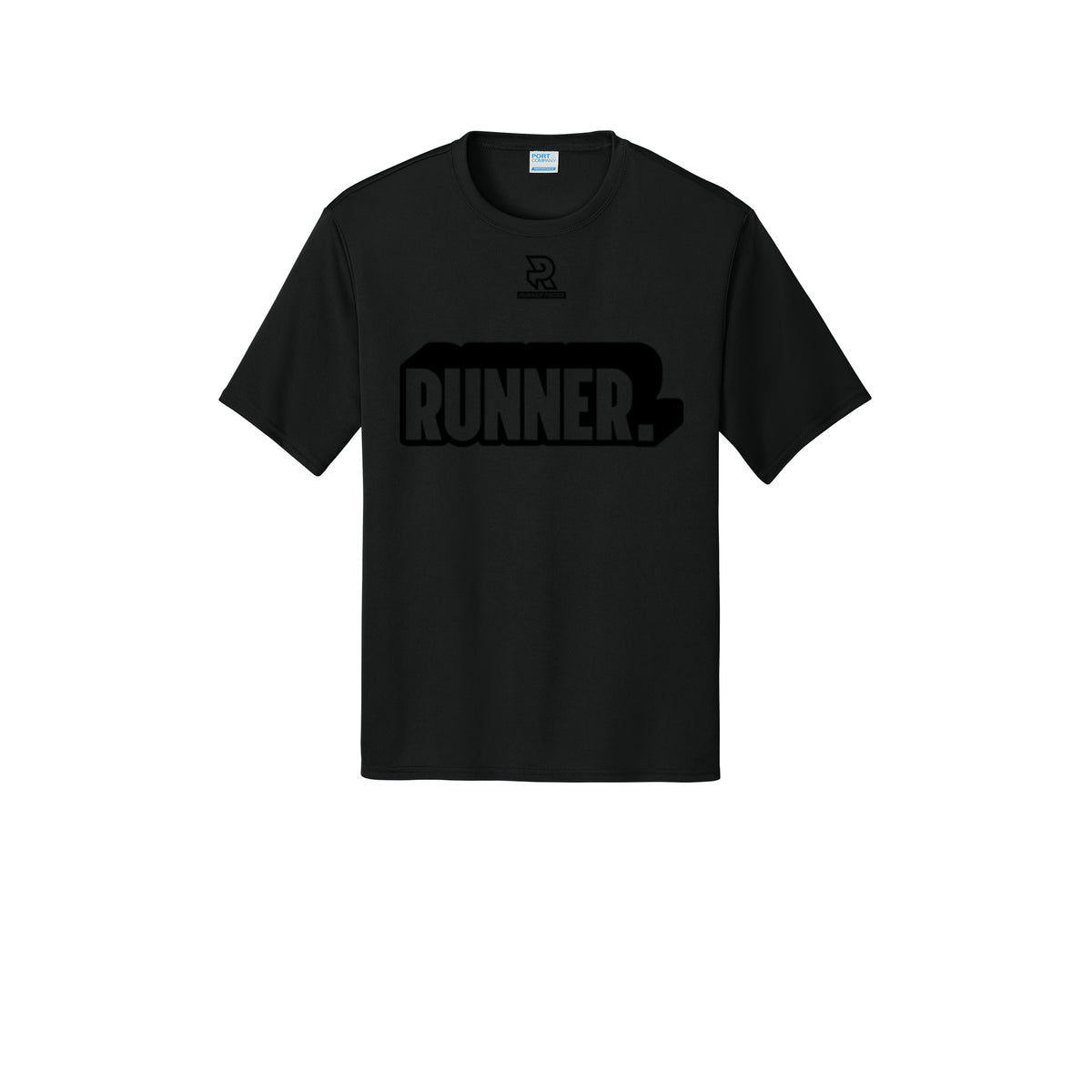 RUNNER DNA (Black) - Short Sleeve Performance Tee