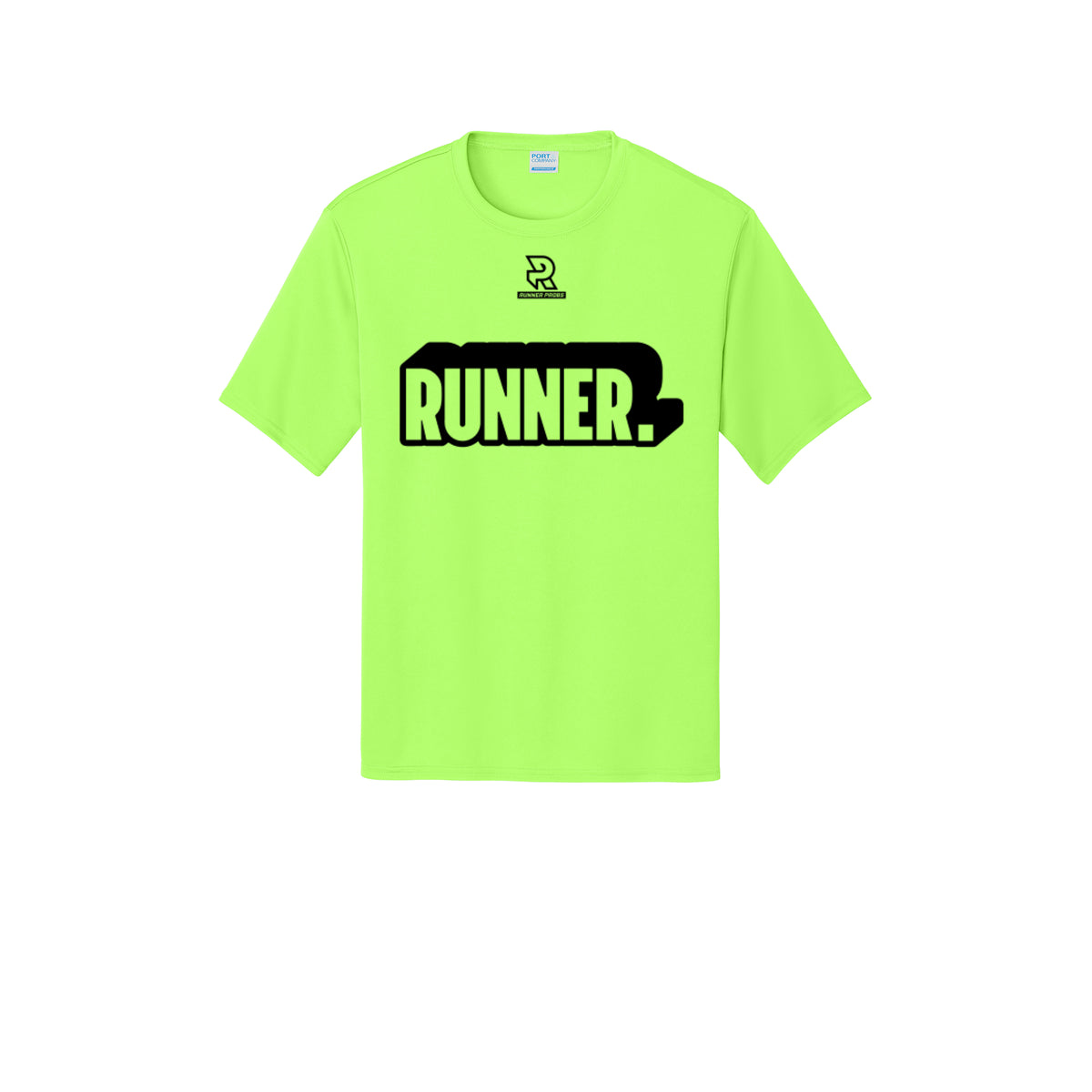 RUNNER DNA (Black) - Short Sleeve Performance Tee