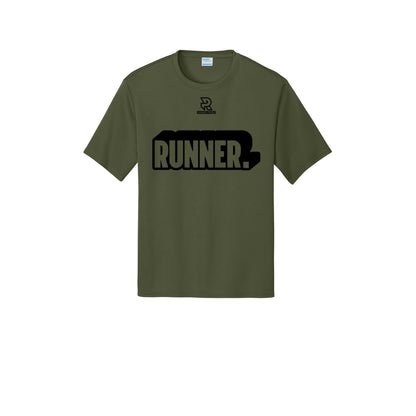RUNNER DNA (Black) - Short Sleeve Performance Tee