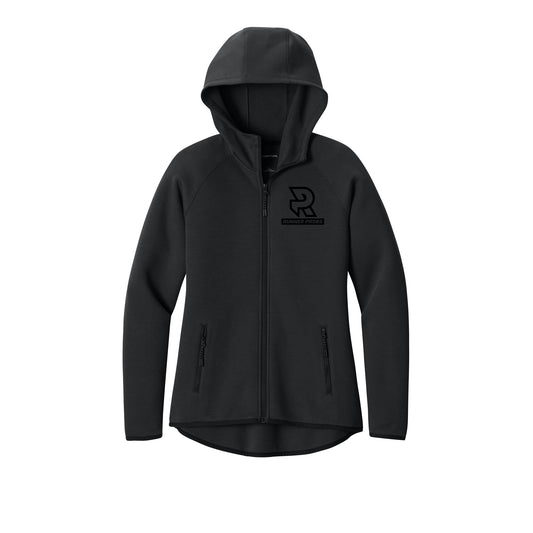 LOGO (Black) - Womens Phenom Full-Zip Hoodie