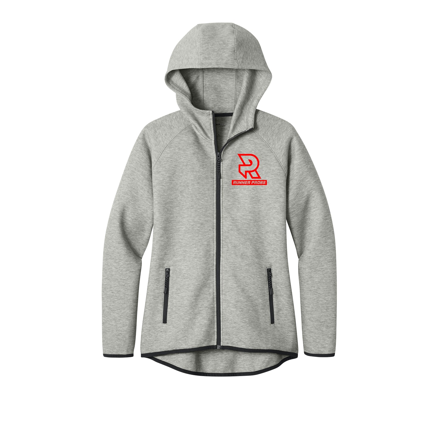 LOGO (Red) - Womens Phenom Full-Zip Hoodie
