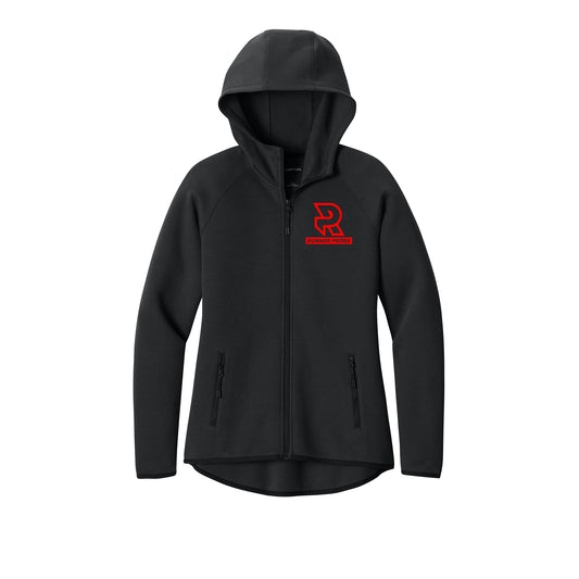 LOGO (Red) - Womens Phenom Full-Zip Hoodie