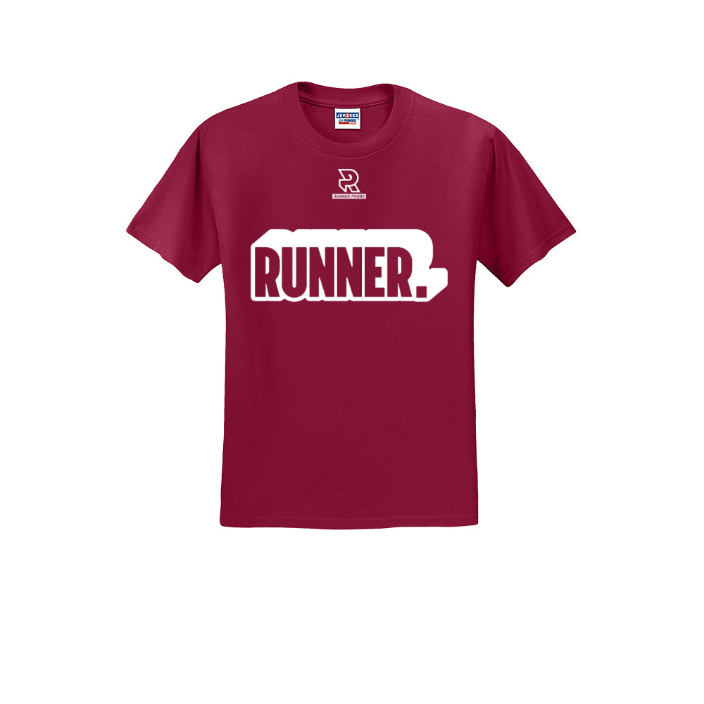 RUNNER DNA (White) - Short Sleeve 50/50 Tee