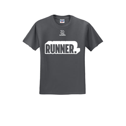 RUNNER DNA (White) - Short Sleeve 50/50 Tee