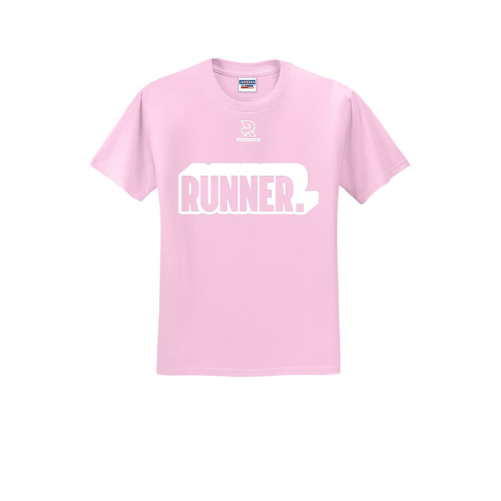 RUNNER DNA (White) - Short Sleeve 50/50 Tee
