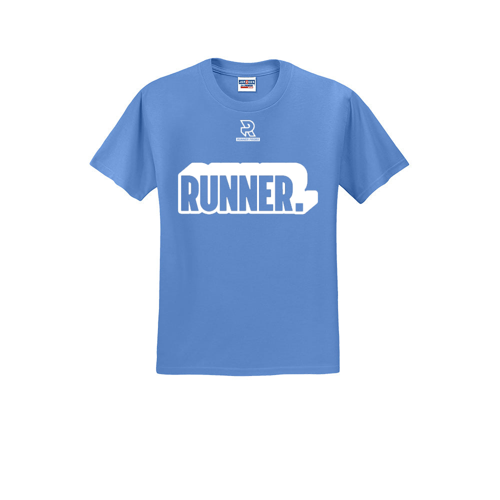 RUNNER DNA (White) - Short Sleeve 50/50 Tee