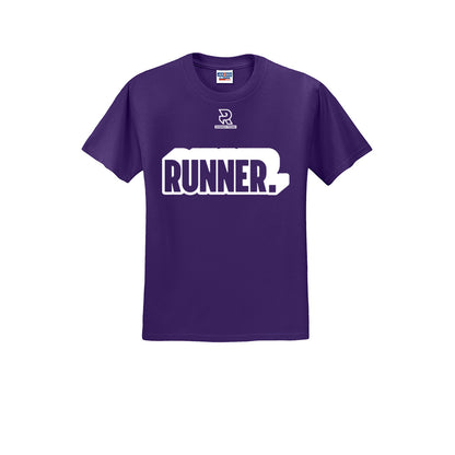 RUNNER DNA (White) - Short Sleeve 50/50 Tee