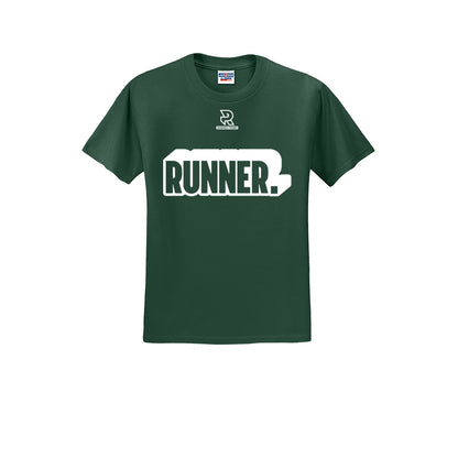 RUNNER DNA (White) - Short Sleeve 50/50 Tee