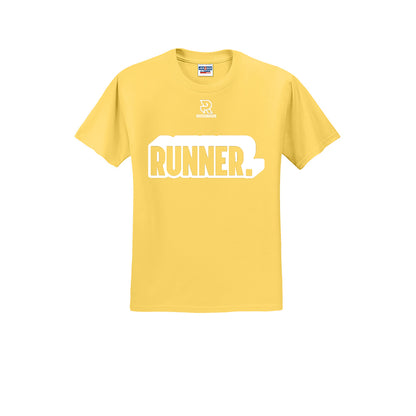 RUNNER DNA (White) - Short Sleeve 50/50 Tee