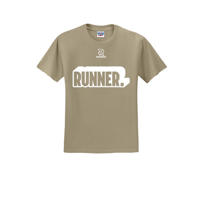 RUNNER DNA (White) - Short Sleeve 50/50 Tee