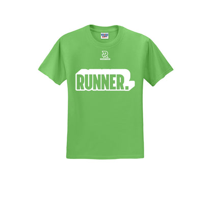 RUNNER DNA (White) - Short Sleeve 50/50 Tee