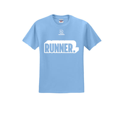 RUNNER DNA (White) - Short Sleeve 50/50 Tee