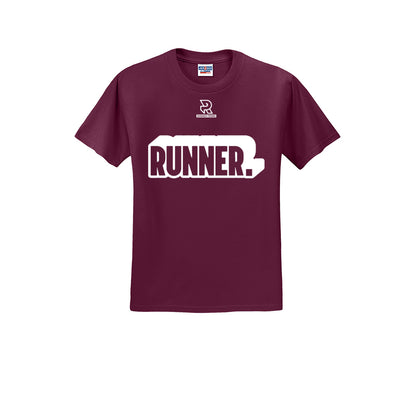 RUNNER DNA (White) - Short Sleeve 50/50 Tee