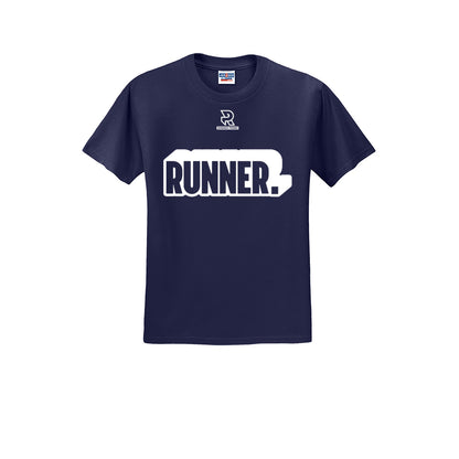 RUNNER DNA (White) - Short Sleeve 50/50 Tee
