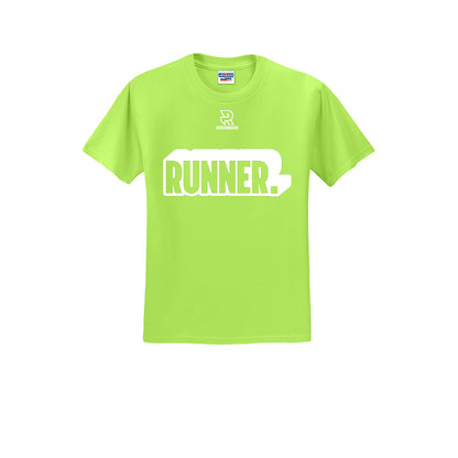 RUNNER DNA (White) - Short Sleeve 50/50 Tee