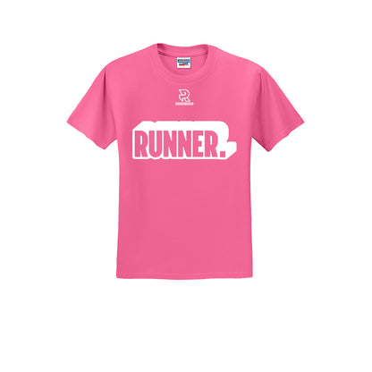 RUNNER DNA (White) - Short Sleeve 50/50 Tee