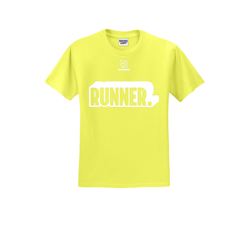 RUNNER DNA (White) - Short Sleeve 50/50 Tee