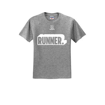 RUNNER DNA (White) - Short Sleeve 50/50 Tee