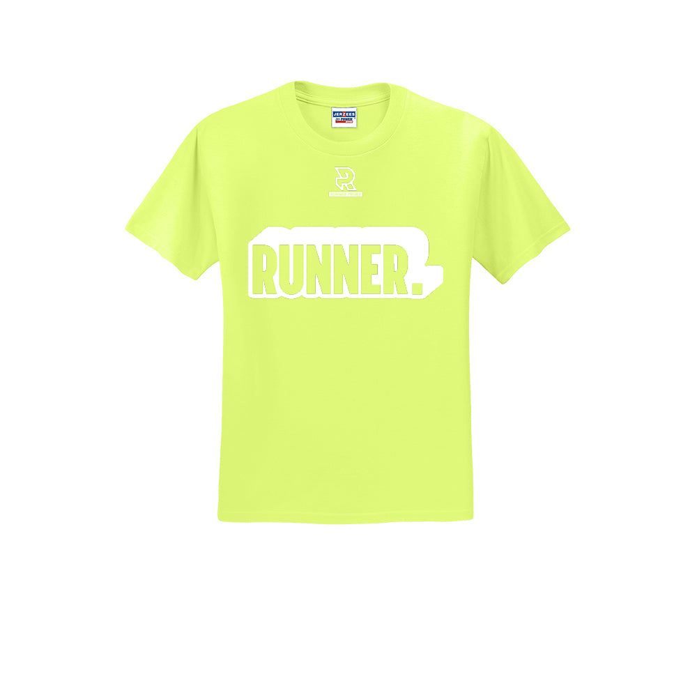 RUNNER DNA (White) - Short Sleeve 50/50 Tee
