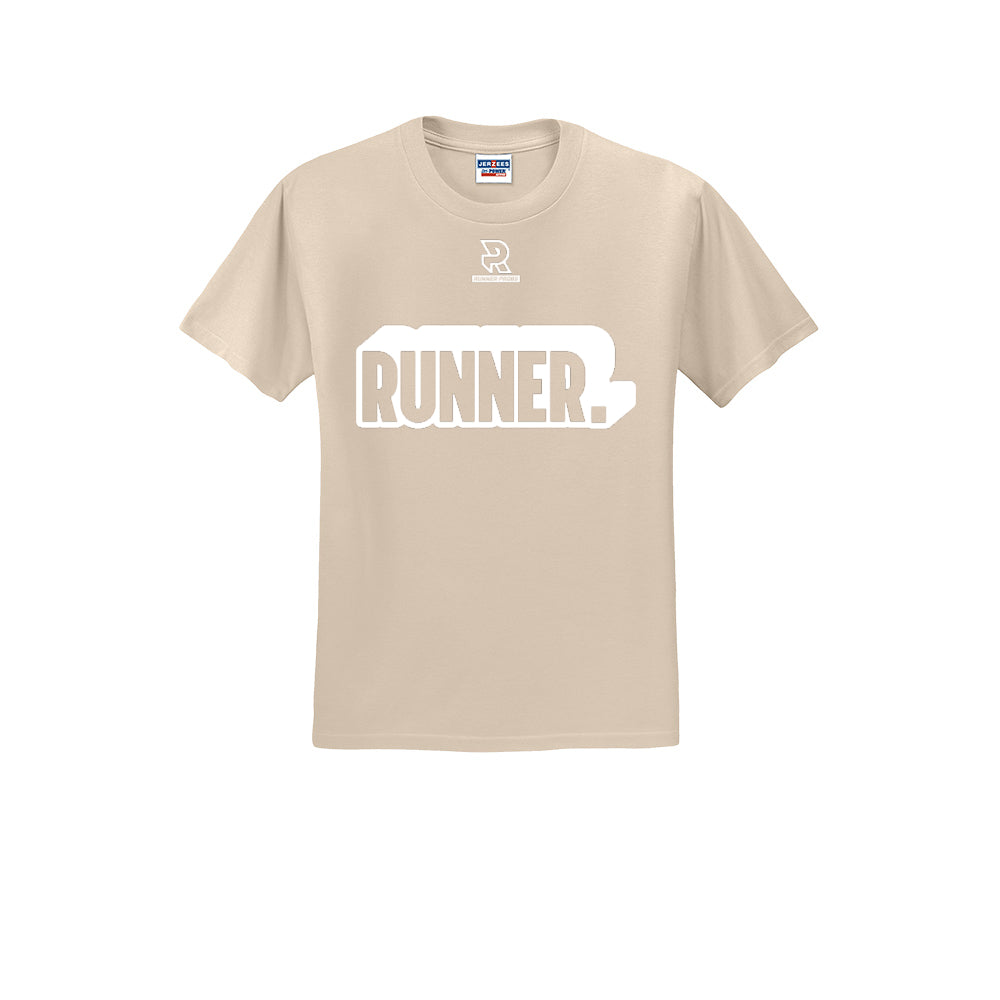 RUNNER DNA (White) - Short Sleeve 50/50 Tee