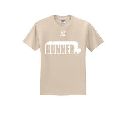 RUNNER DNA (White) - Short Sleeve 50/50 Tee