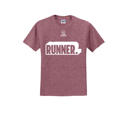 RUNNER DNA (White) - Short Sleeve 50/50 Tee