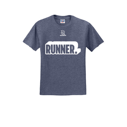 RUNNER DNA (White) - Short Sleeve 50/50 Tee