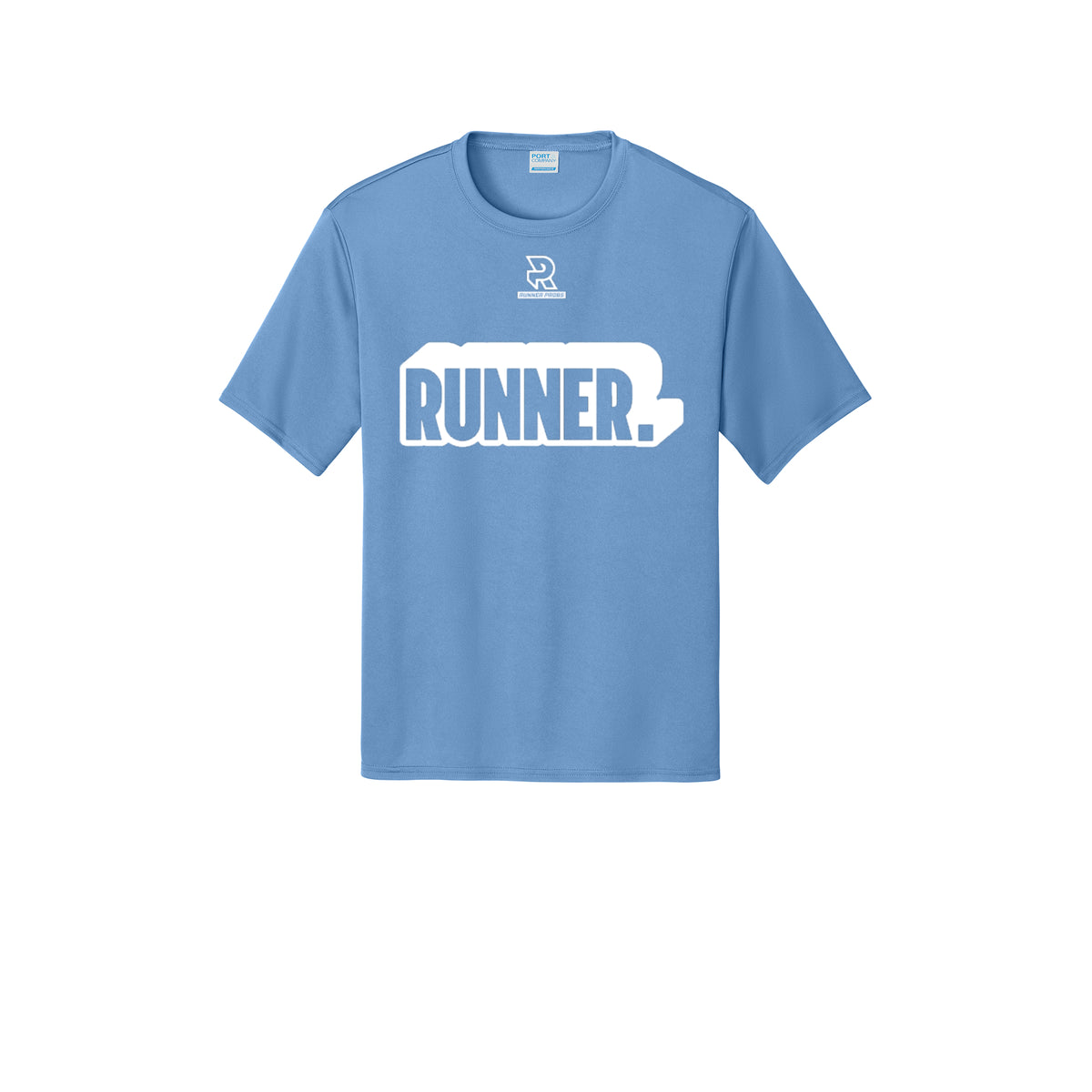RUNNER DNA (White) - Short Sleeve Performance Tee