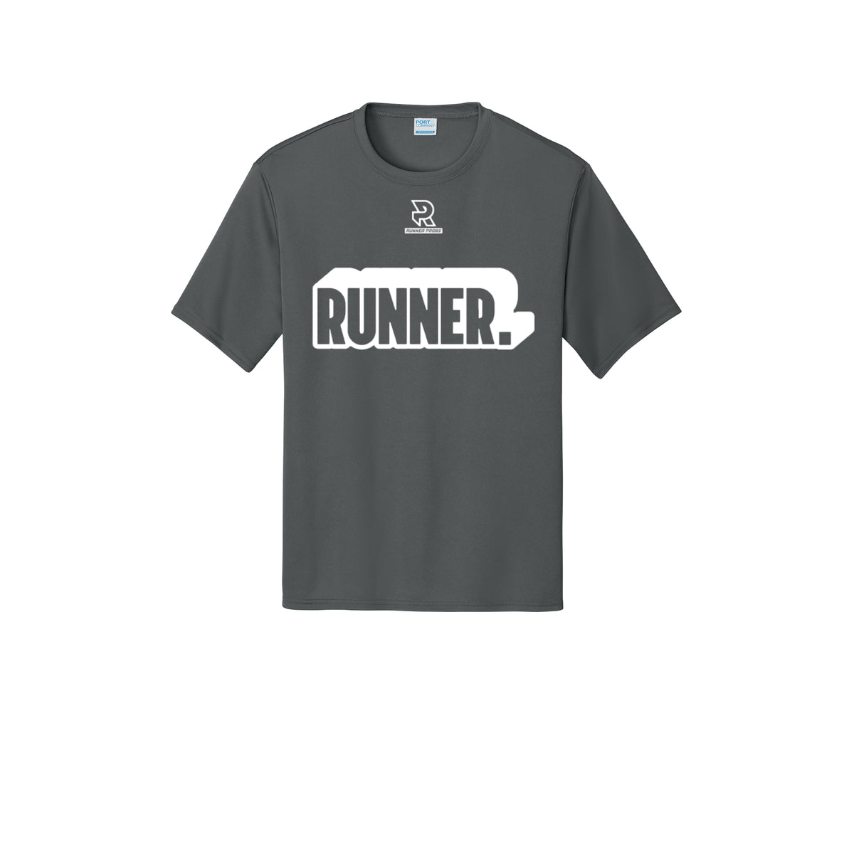 RUNNER DNA (White) - Short Sleeve Performance Tee