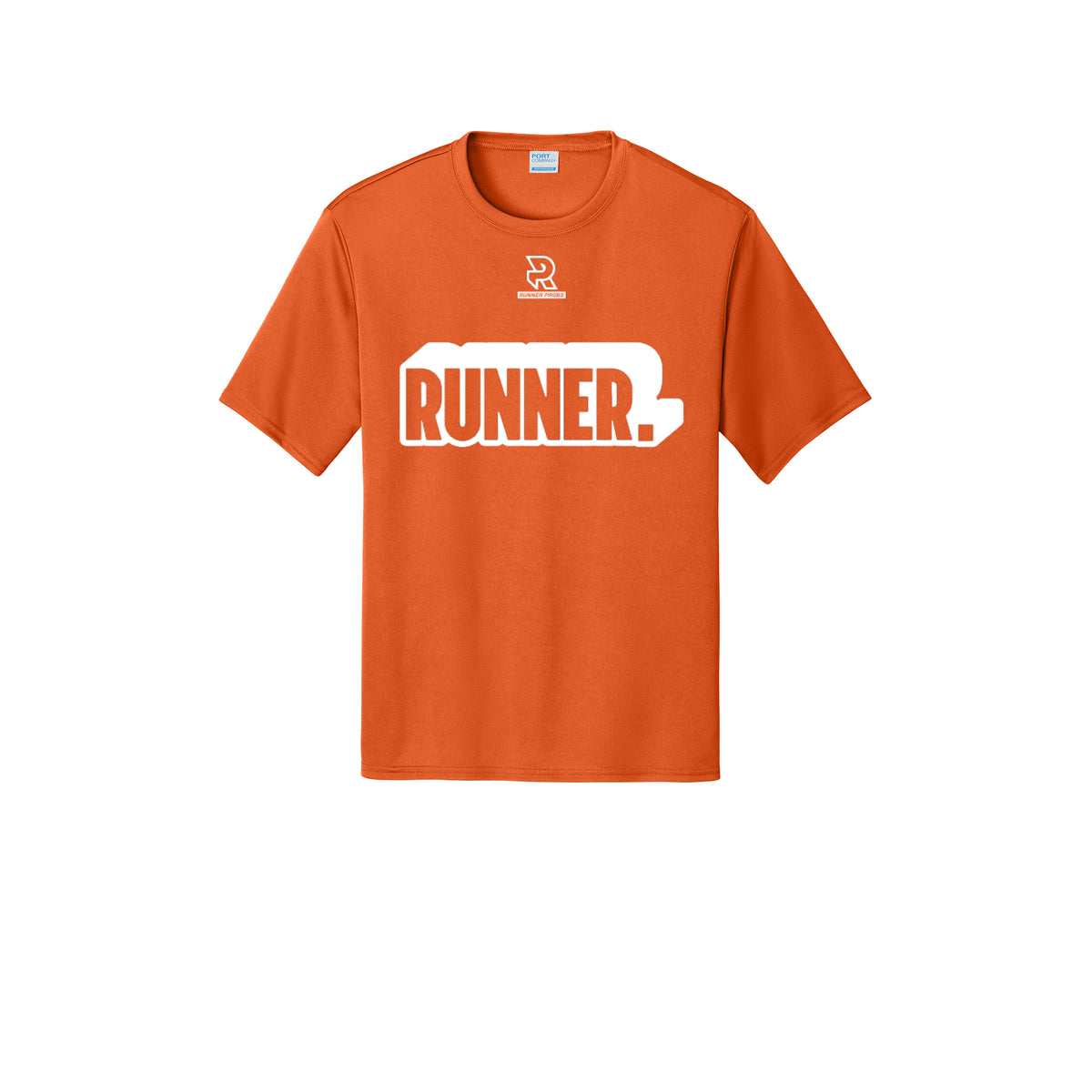 RUNNER DNA (White) - Short Sleeve Performance Tee